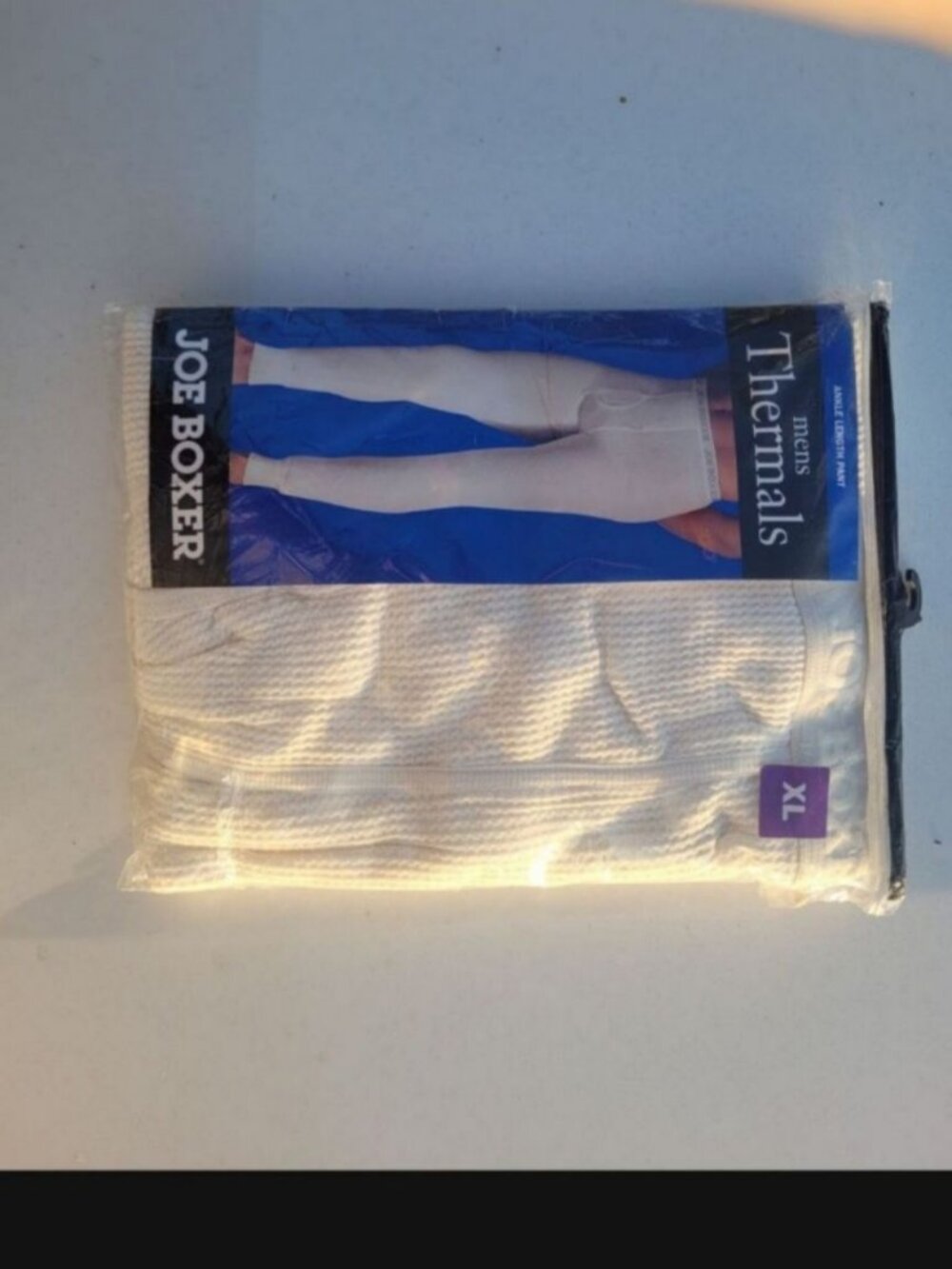 Brand-New In Package Men's Joe Boxer Thermals Ankle Length Pants